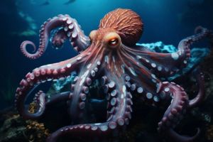 A picture of an octopus